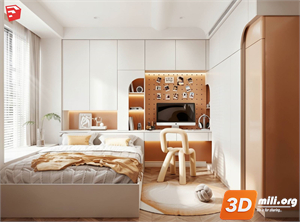Children Room Scenes Skp FIles 